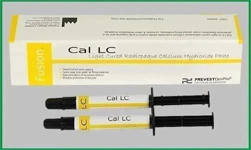 CAL LC Light Cured Radiopaque Calcium Hydroxide Paste free shipping (fast ship)
