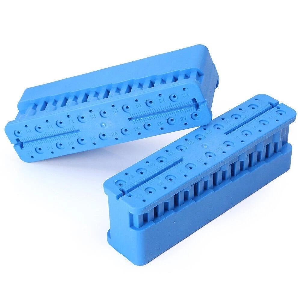 Dental Autoclavable Endodontic Measuring Block Accessory Root Canal File Holder