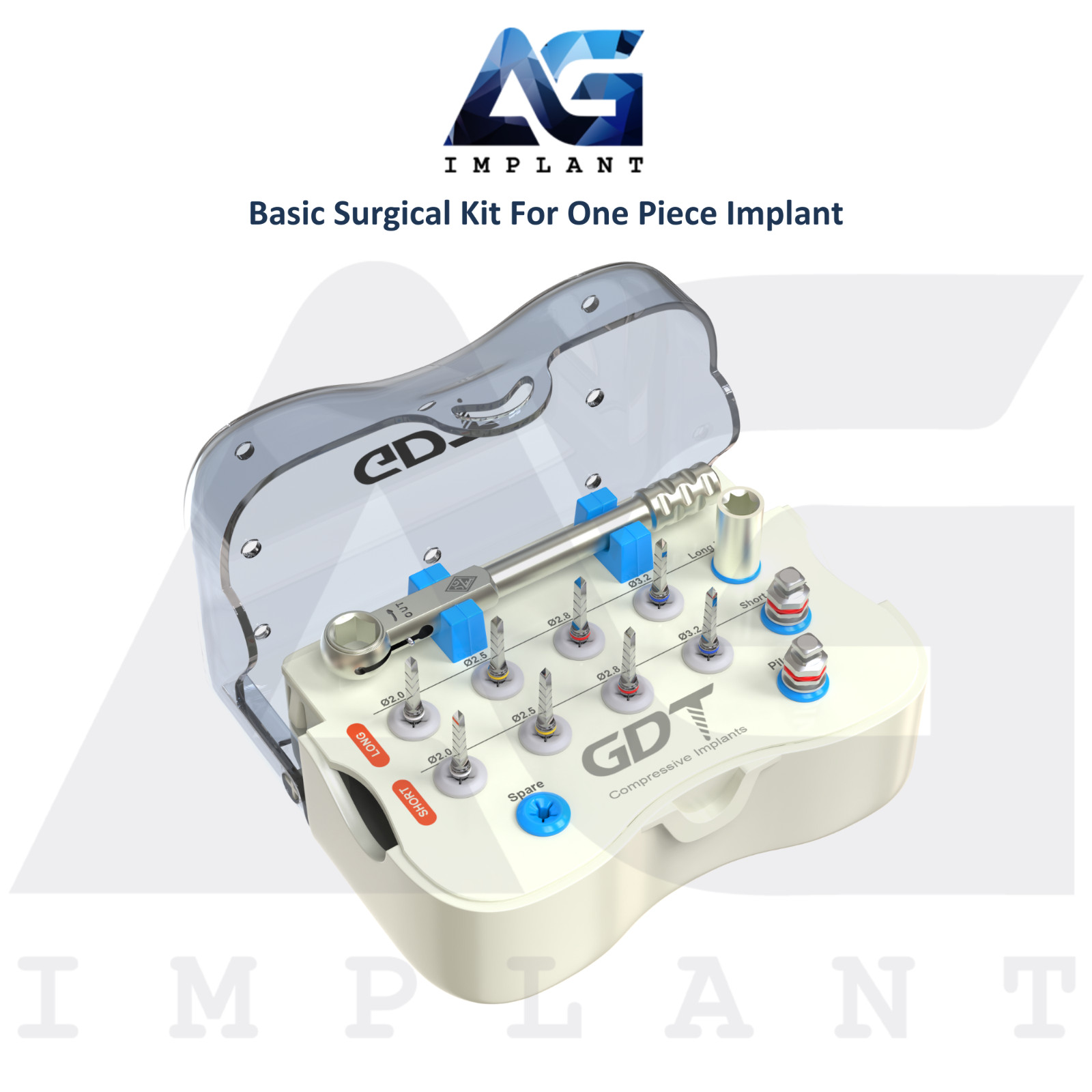Basic Surg1cal Kit for One Piece Fixture Tool Dental Procedure Instruments