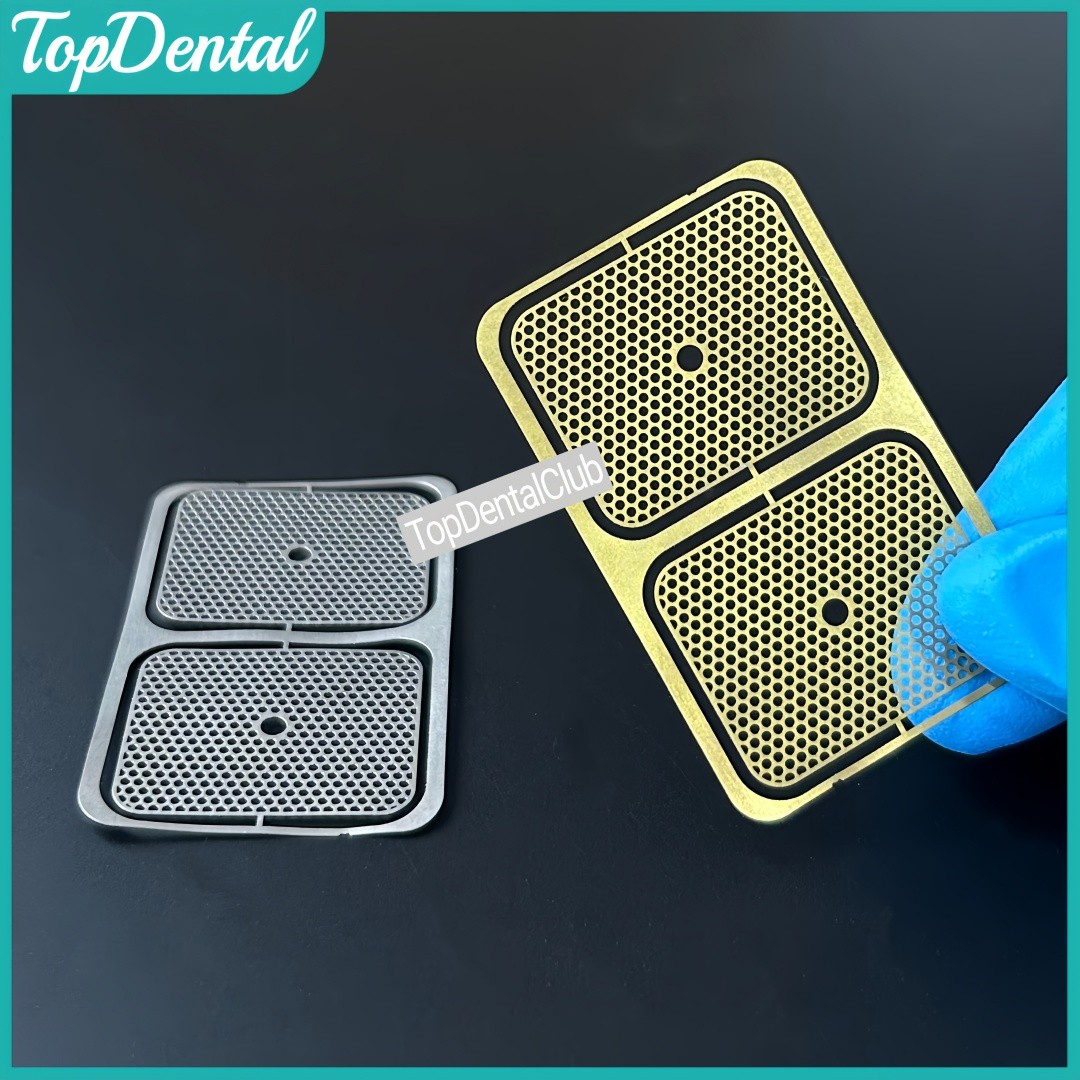 2-IN-1 Dental GBR Titanium Mesh Fixation Membrane Mesh Bone Augmentation 20*25mm