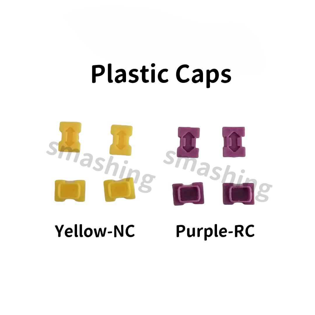 Dental ITI Caps Close Plastic Cap Closed Tray Impression Coping RC/NC
