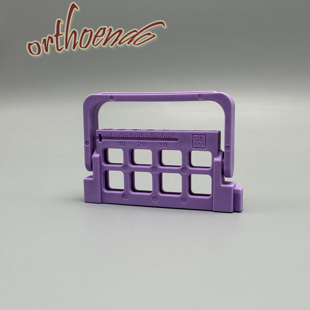 Dental 8/16 Holes Bur Endo Files Block Holder Stand Autoclave Disinfection Box