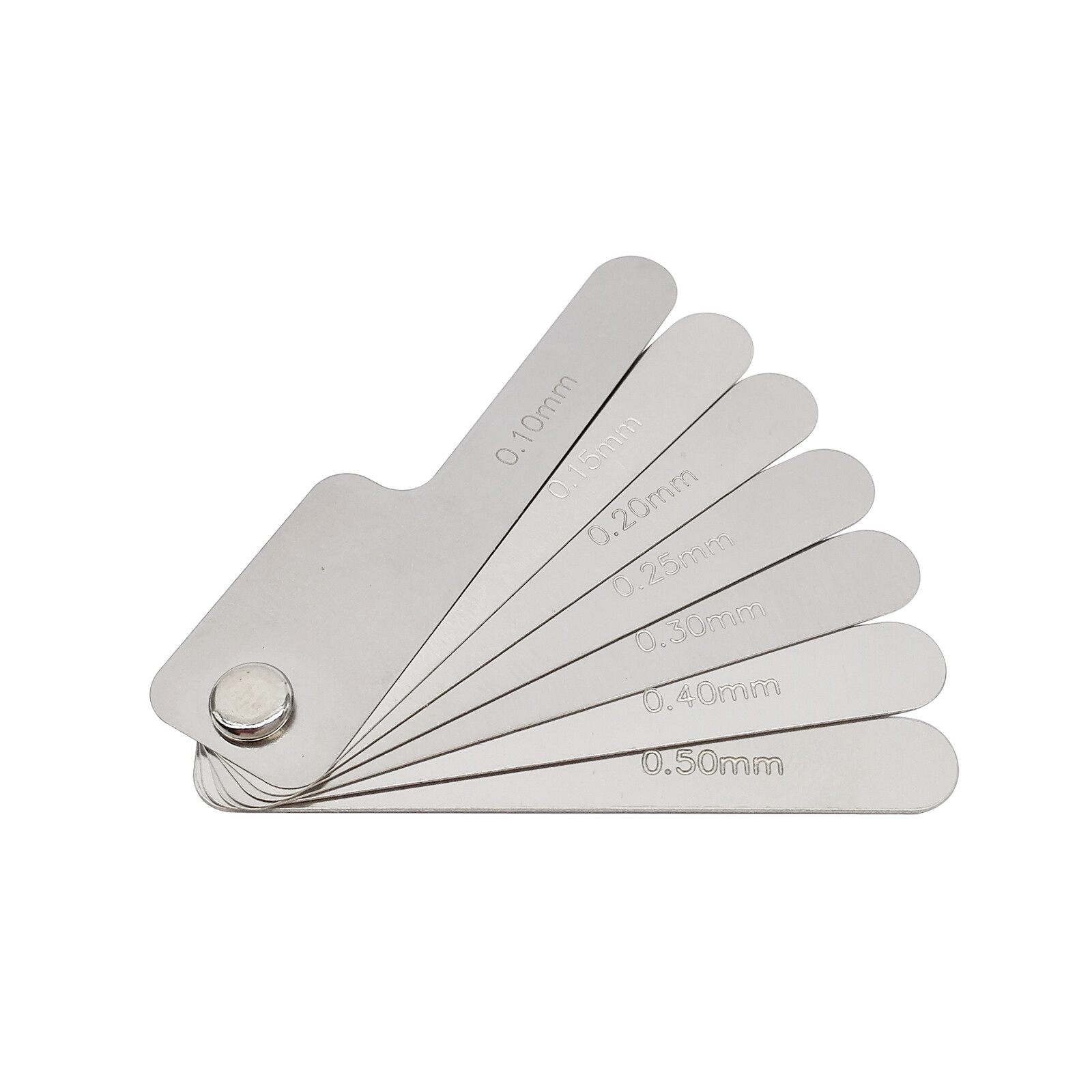 1 Set 0.10-0.50 mm Dental Orthodontic Interproximal Reduction IPR Gauge Ruler