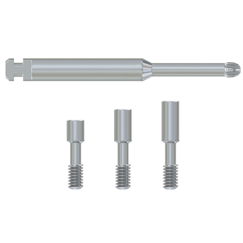 5x Angulated Anti Rotational Ti-Base Cad/Cam Prosthetic Int Hex 2.42 Library