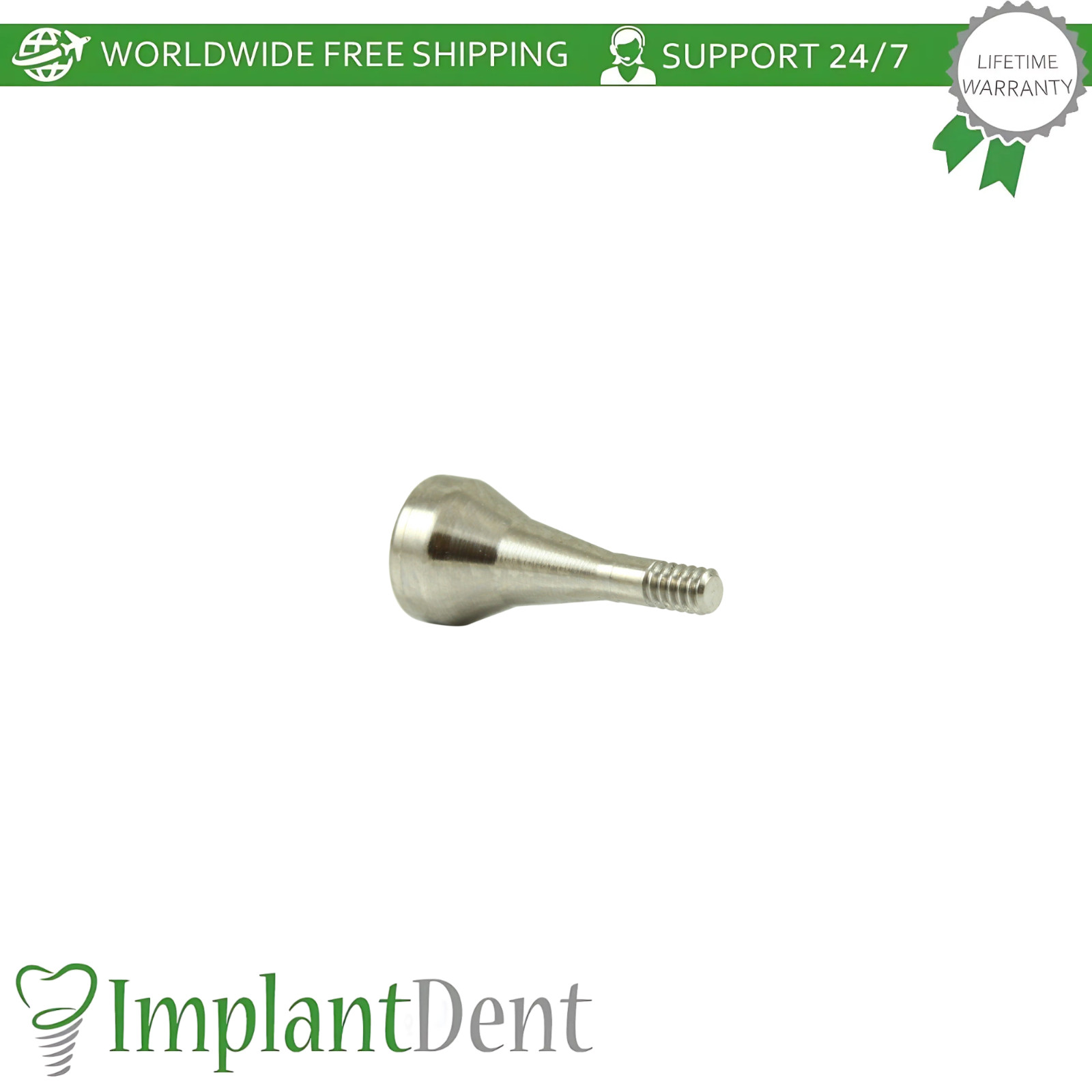 0sstem TS Compatible Mini Platform 2.1mm Healing Cap Dental Prosthetic