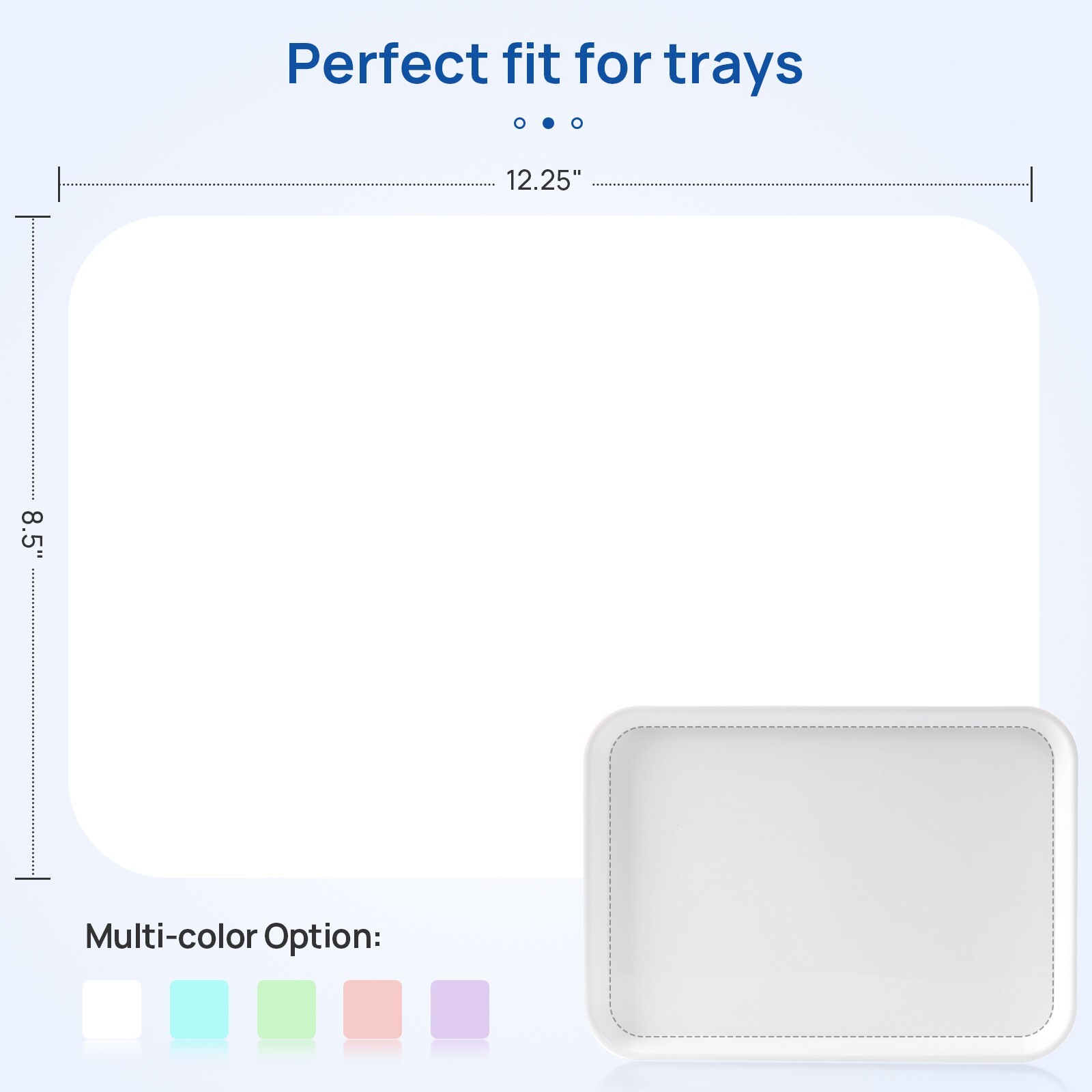 JMU Dental Tray Covers Size B 8.5″ x 12.25 White Tattoo Medical 5000pcs Paper