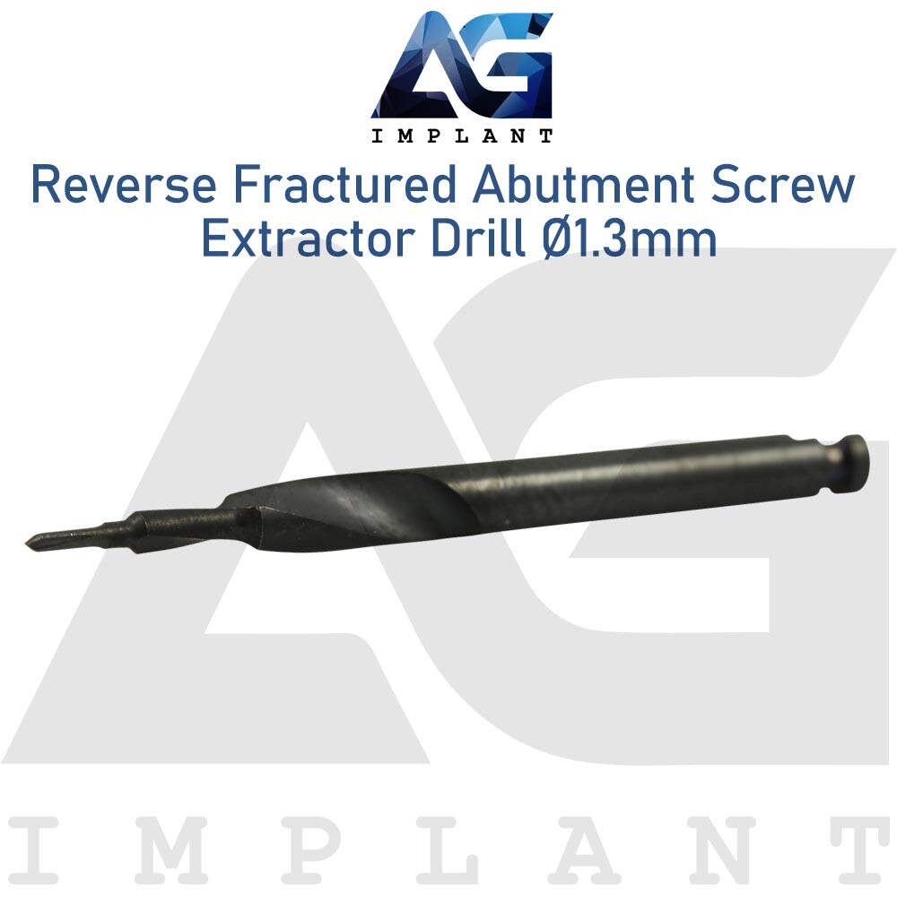 2 Reverse Fractured Abutment Screw Extractor Drill Extraction Instrument