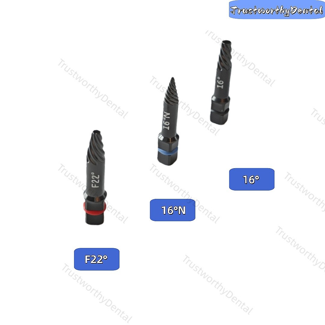 Dental Fixture Remover Screw Broken Implants Failed SOS Screws Pick Up Extractor