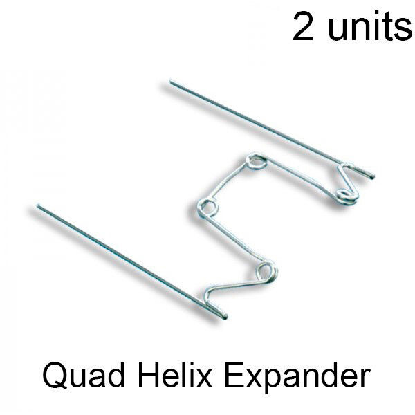 Dental Orthodontic Quad Helix Jaw Expander Cross Bite Treatment 2pcs