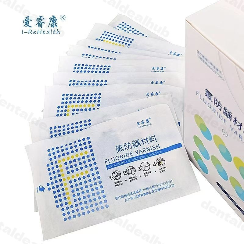 I-ReHealth Fluoride Varnish 10g 5% Sodium Fluoride Anti-Caries Single