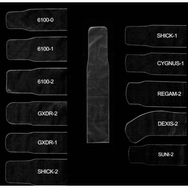 Digital X-Ray Sensor Sleeves ( Schick Size #2 ) 20825 PS-SCHICK-2 500 pcs