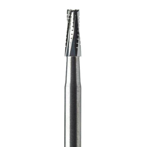 Cargus FG #701 SL Taper Fissure Crosscut Carbide Burs, 100/Pk