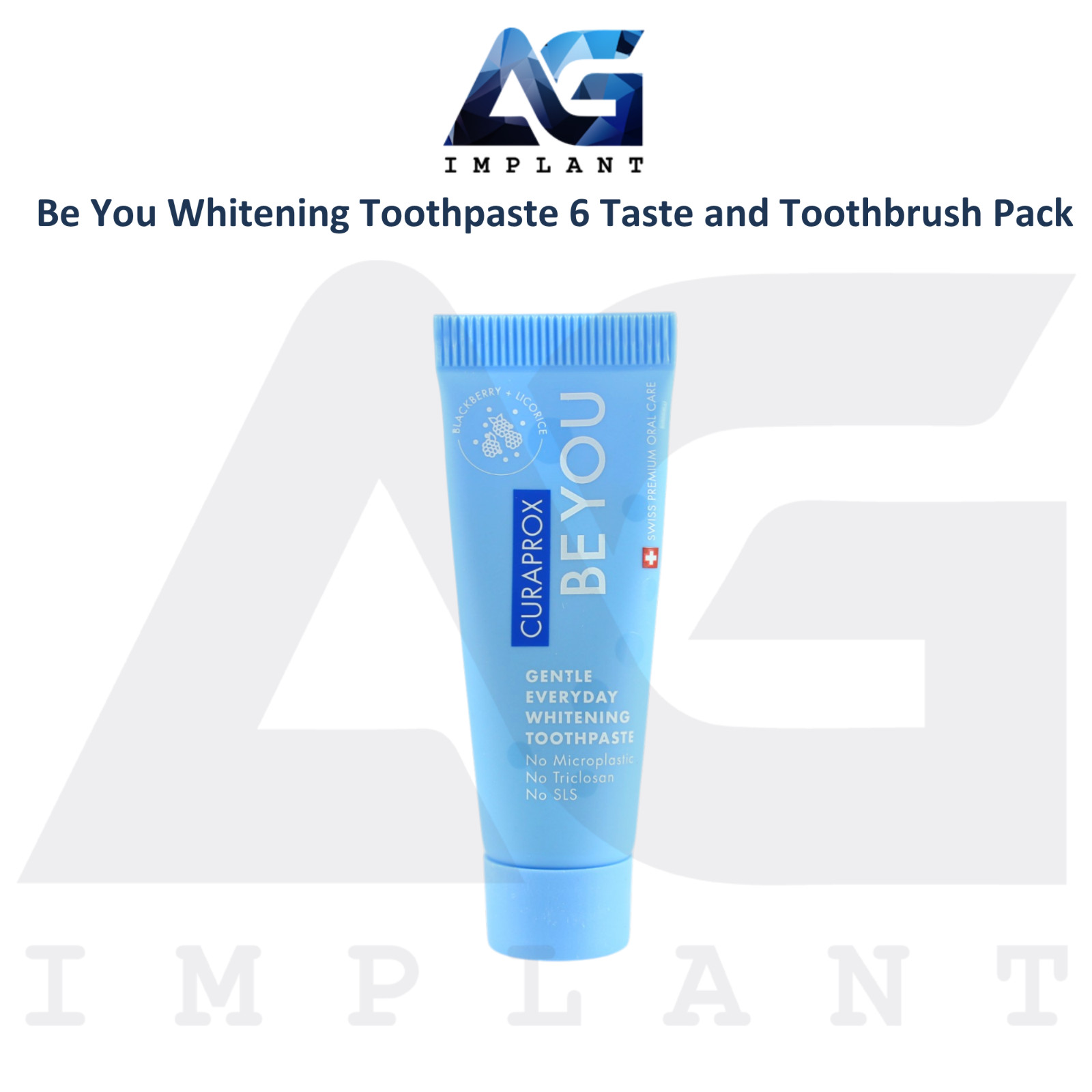 Be You Whitening 6 Flavors Toothpaste 10ml Toothbrush Pack Daily Oral Care