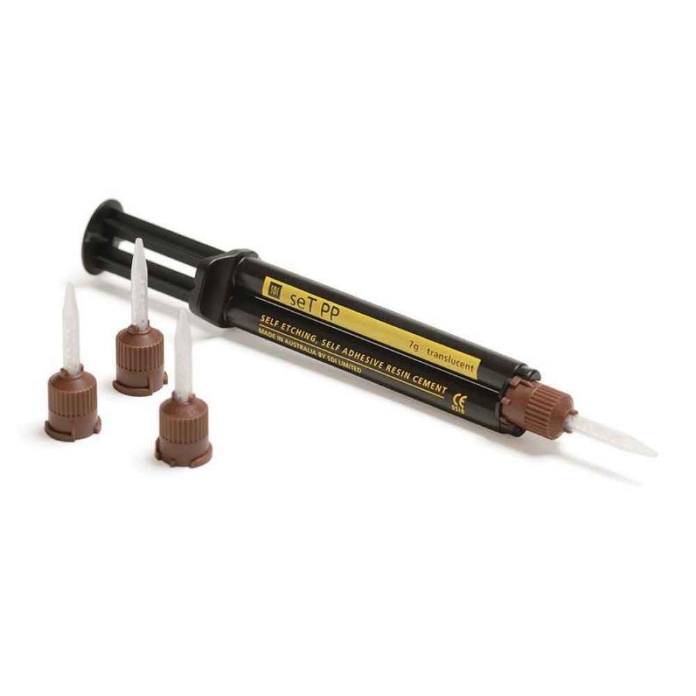 SDi SeT PP Self Etching Self Adhesive Fast & Easy Resin Cement 7gm (Free Ship)