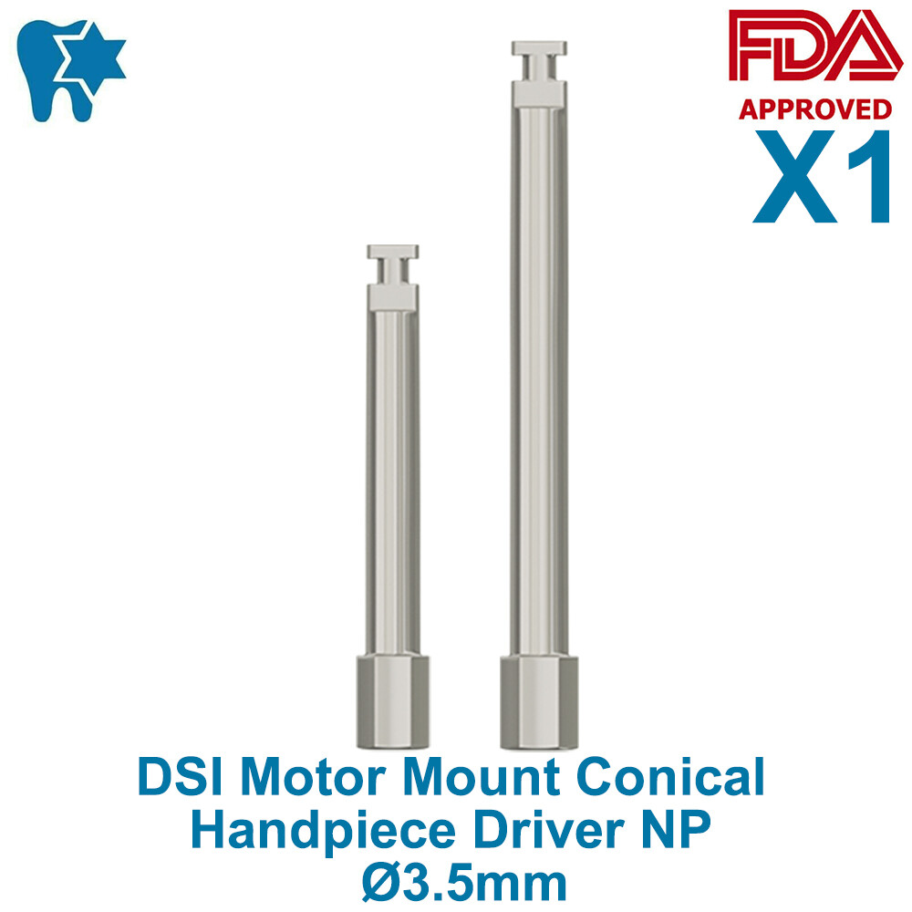1x DSI Motor Mount Handpiece Driver For Conical Connection Implant NP Ø3.5mm