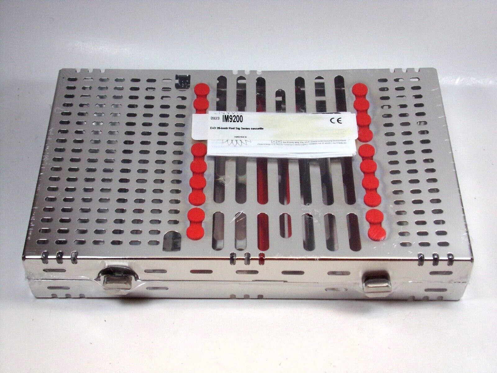 HU FRIEDY Double Decker 20 Instrument Red Cassette 6″ x 9.7″ x 1.5″ | IM9200