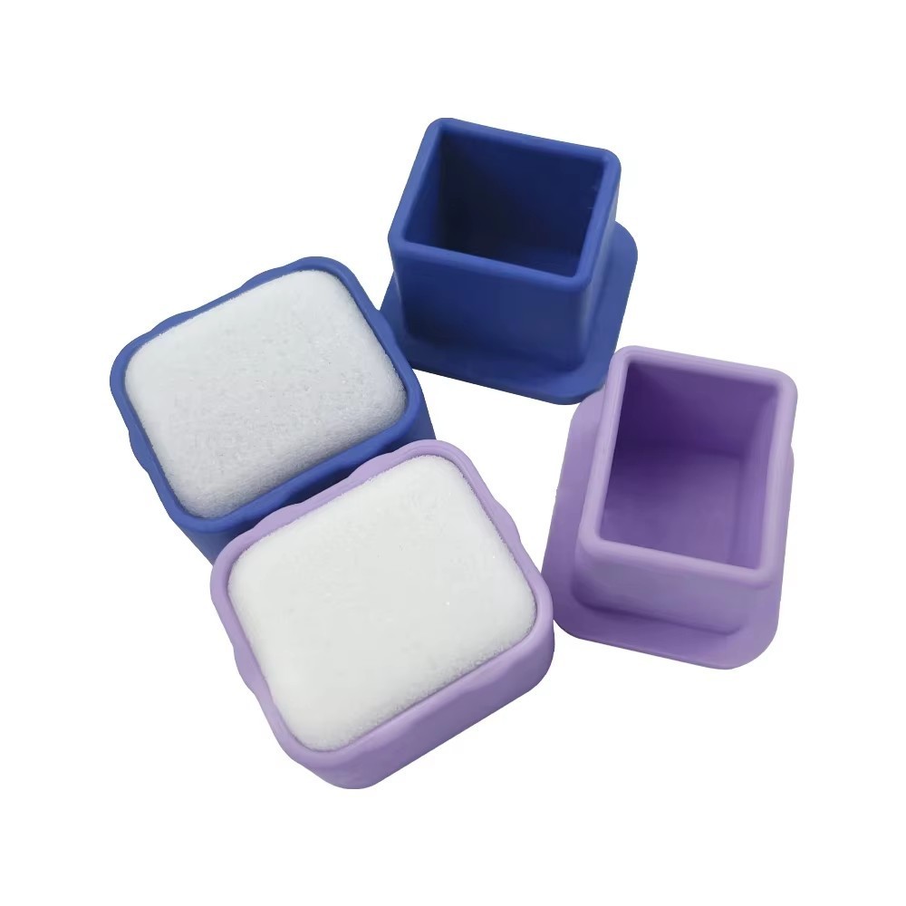 4pcs Autoclavable Dental Endo File Stand Cleaning Foam Sponge Anti-Slip Holder