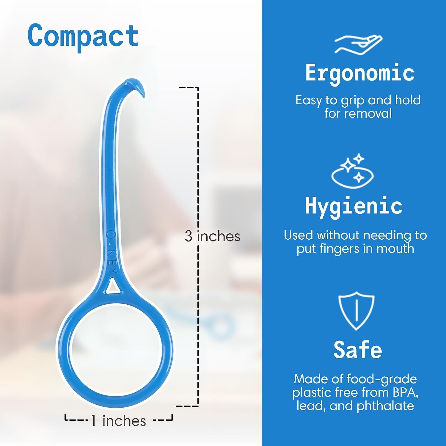 Clear Aligner Removal Tool – Dental Grade Invisalign Remover for Invisible Br…