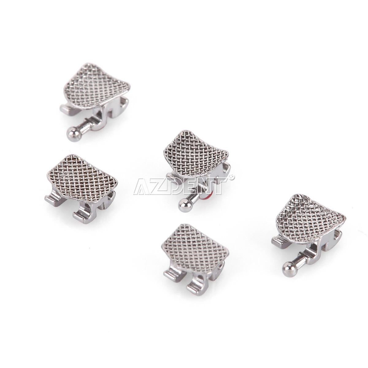 20Pack AZDENT Dental Orthodontic Bracket Braces Mini Roth Slot.022 345 Hooks