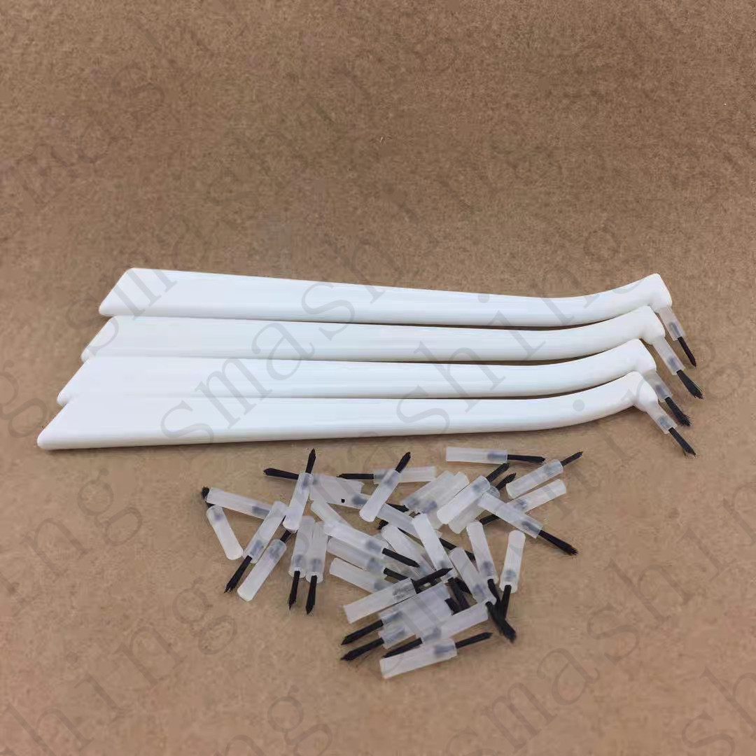 1000Pcs Dental Micro Brushes Composite Resin Mini Applicator Brush Tips Handle