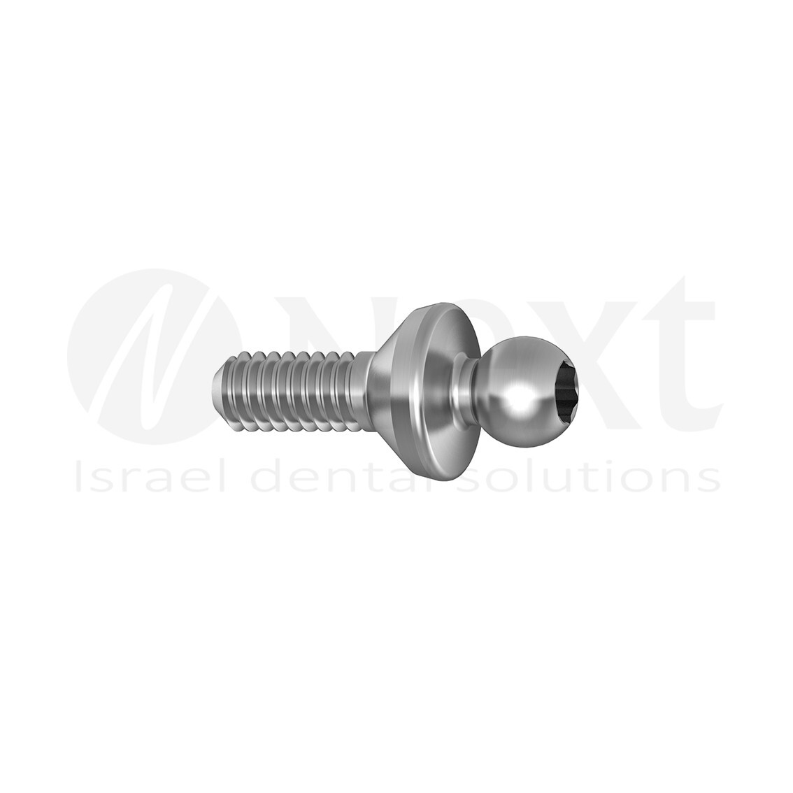 Lot x 10 Dental ball attachment abutment internal hex titanium 0.5 – 6 mm