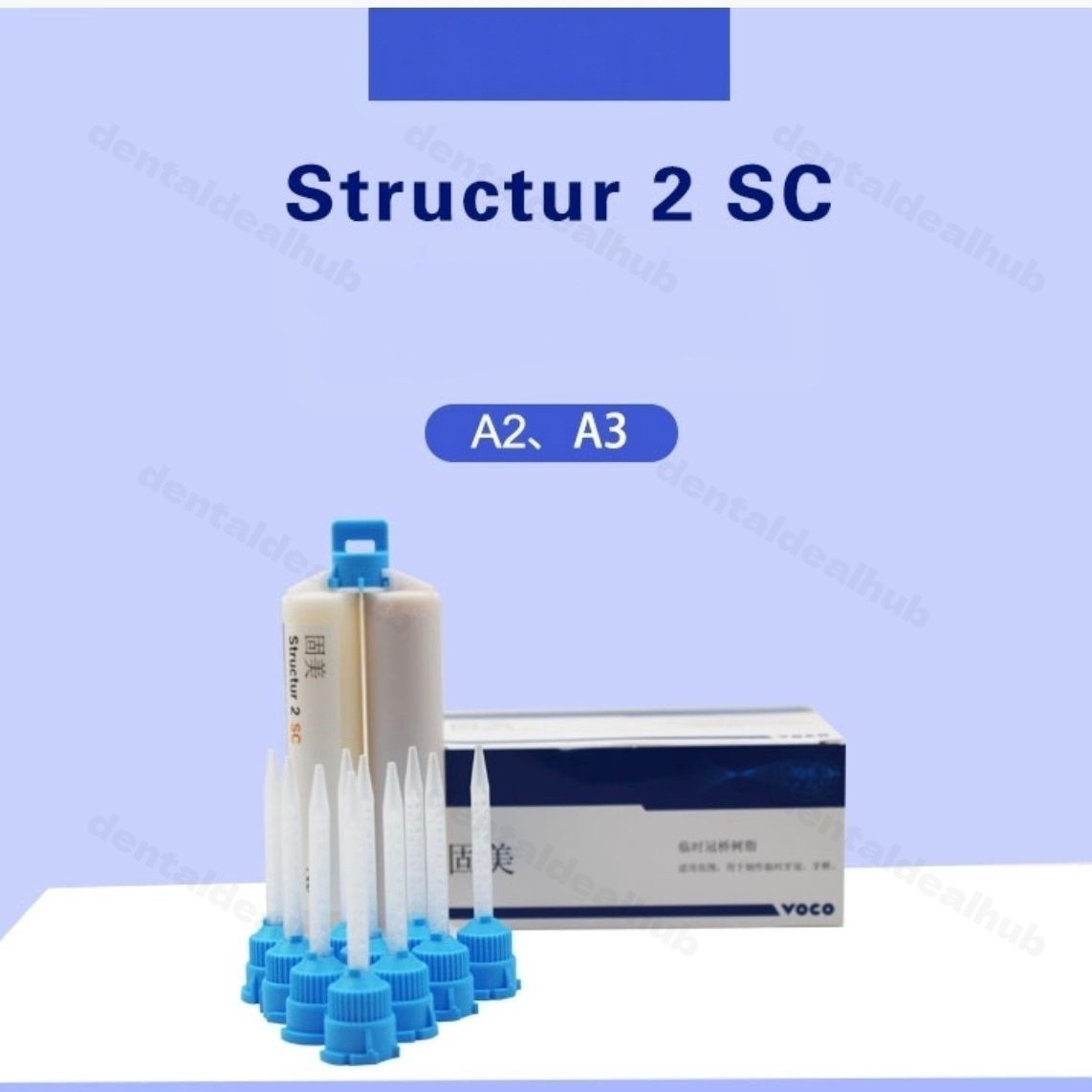 VOCO Structur 2 SC Temporary Crown Resin 75g Fast-Set Refill