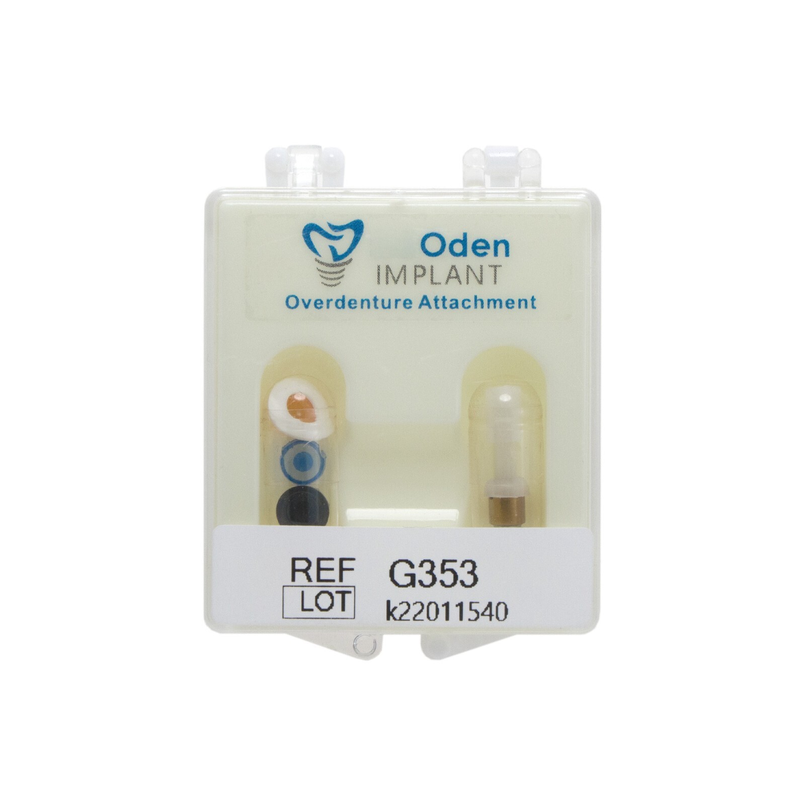 Dental Attachment Abutment&Overdenture Male Caps Kits for Hiossen Mini Ø3.2 3mm