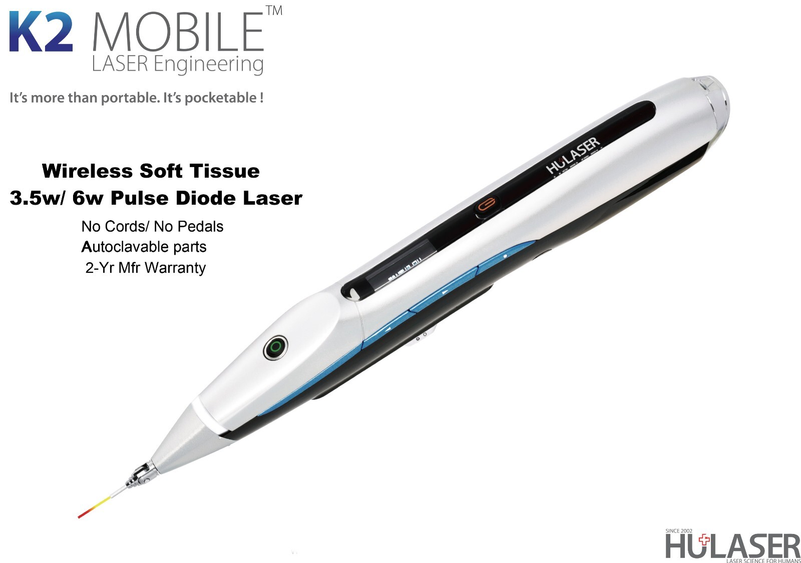 Polaroid HULASER K2 Mobile Laser Full Kit (Starter kit) (Dental)
