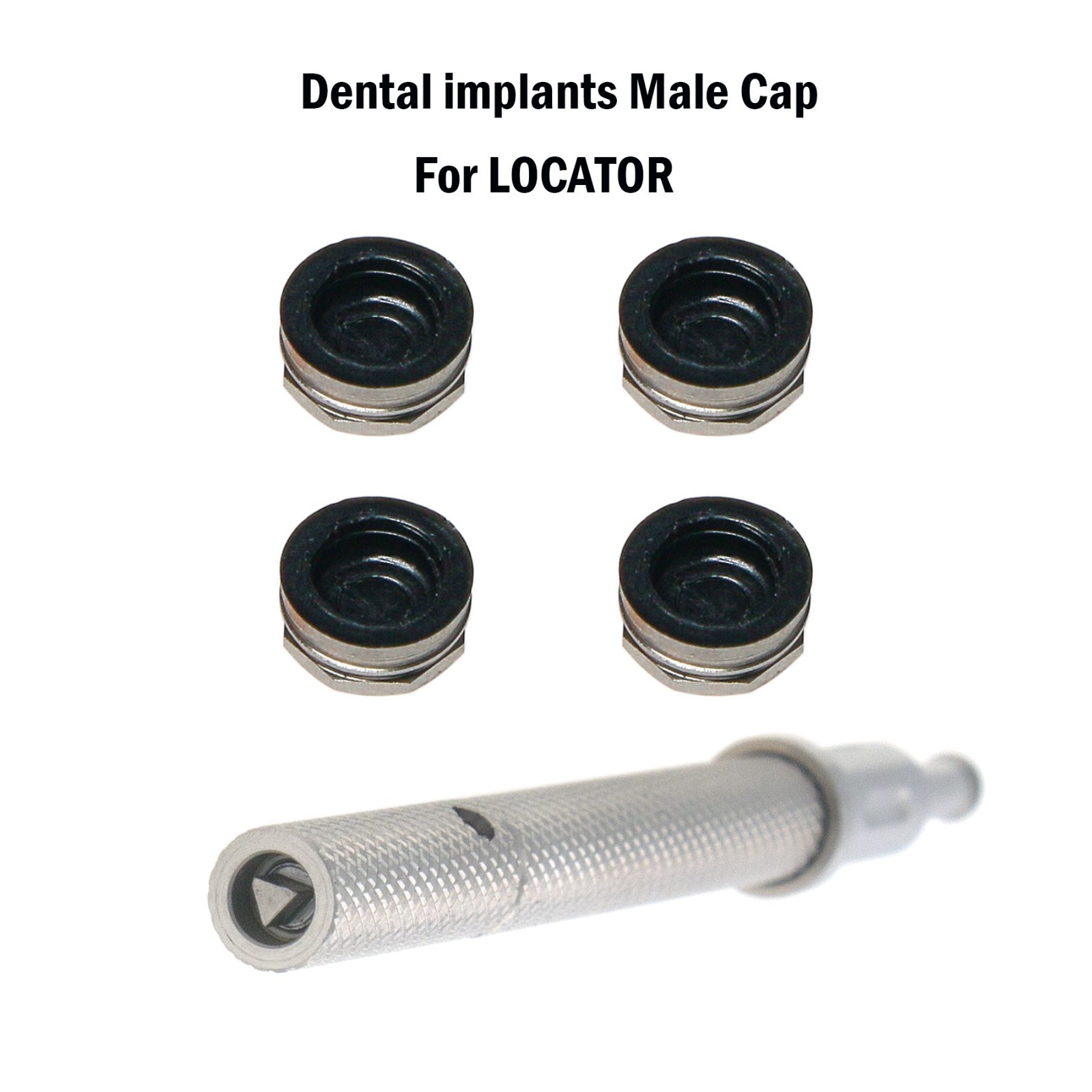 Dental Universal Retention MaleCap Locator Insertion Extraction Remove Core Tool