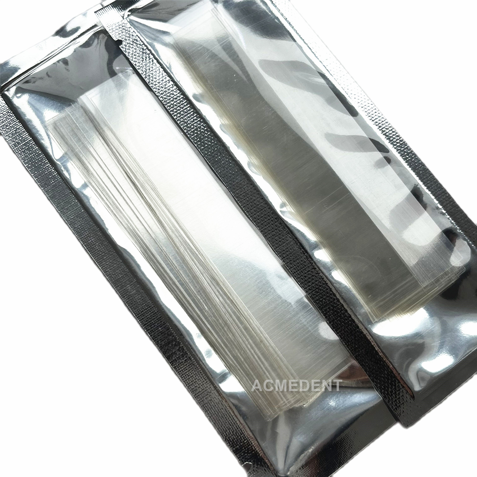 Dental Plastic Strips Crown Form Restorative Strip Transparent Clear 100Pcs/Pack