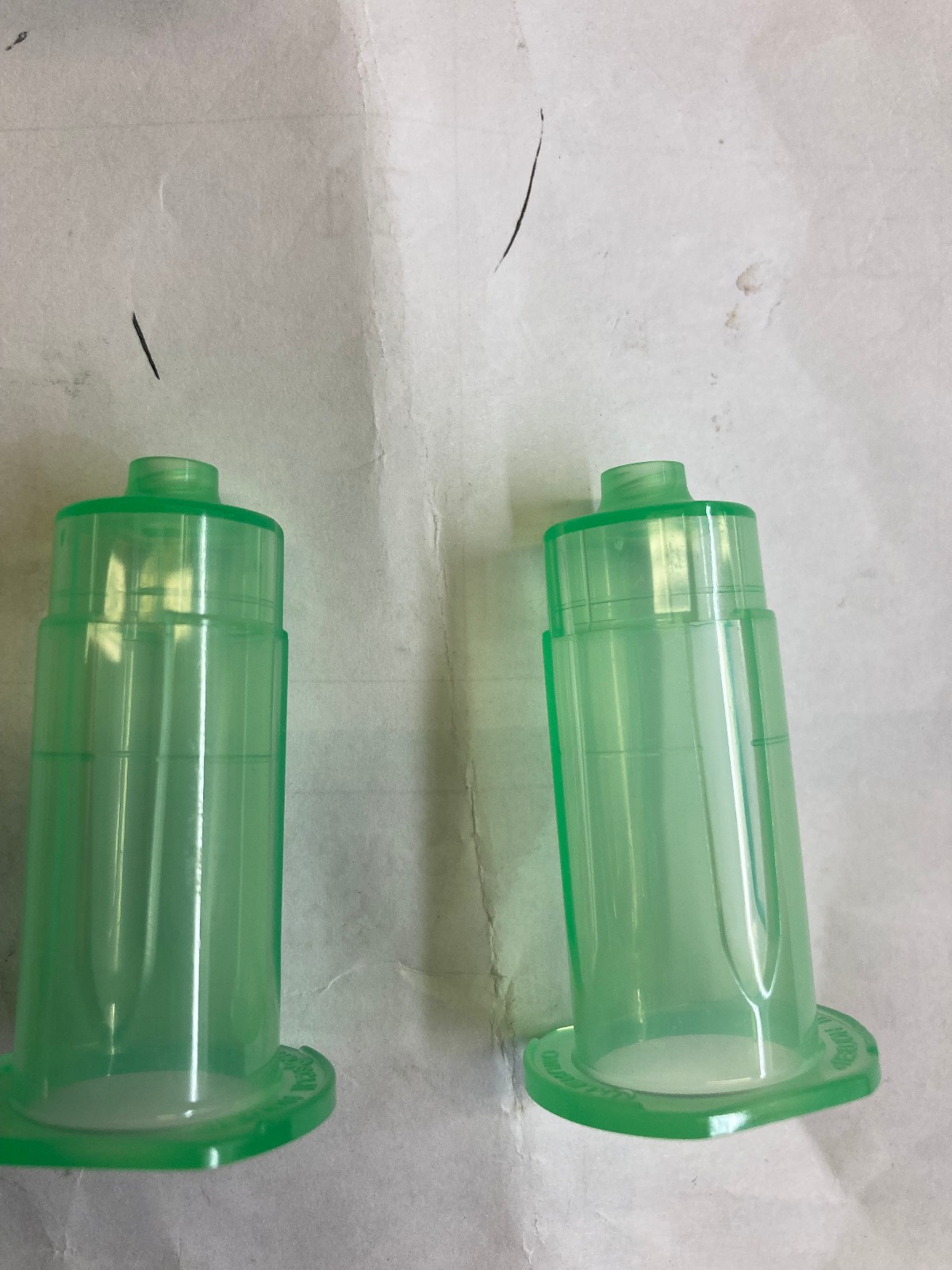 Terumo P1316-R Green Vacutainer Plastic MS Holders-ADULT/ 50 Bag