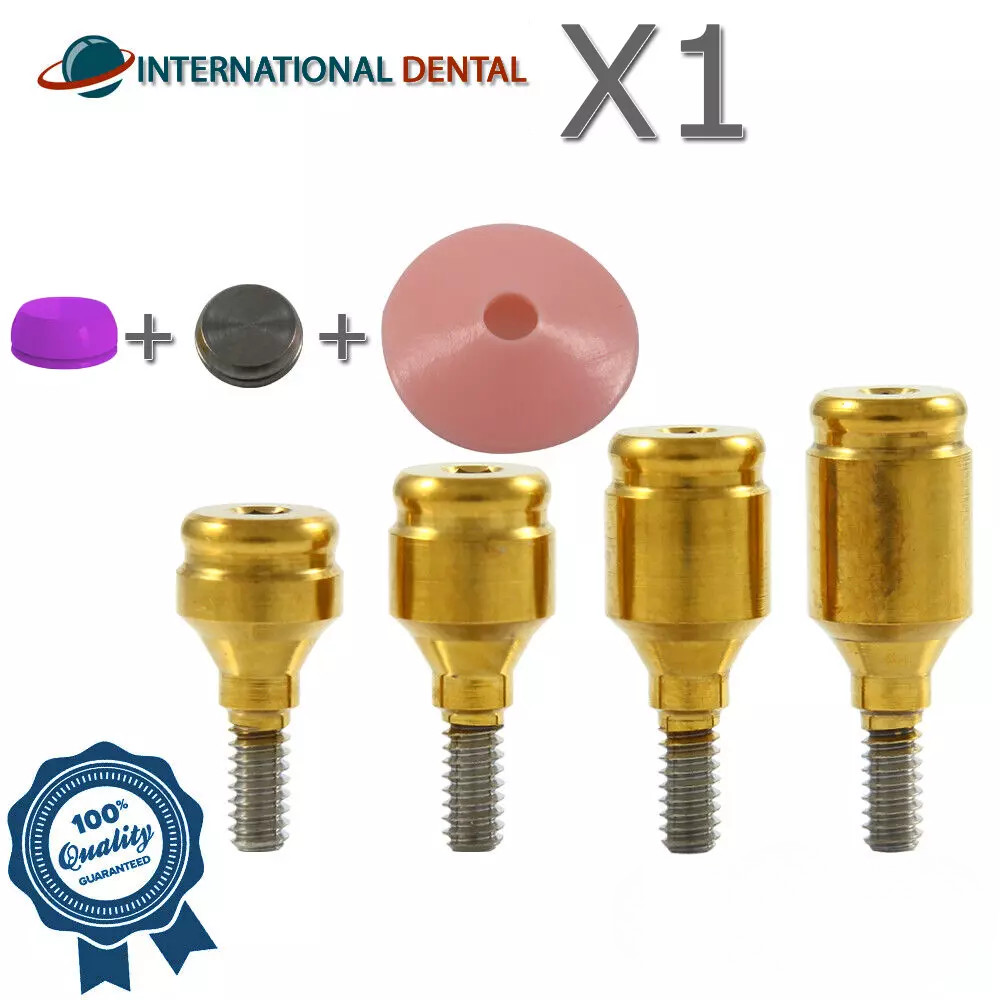 Rigid Set Lokator Attachment Slim Dental Adapter Head Int Hex 2.0mm Lab