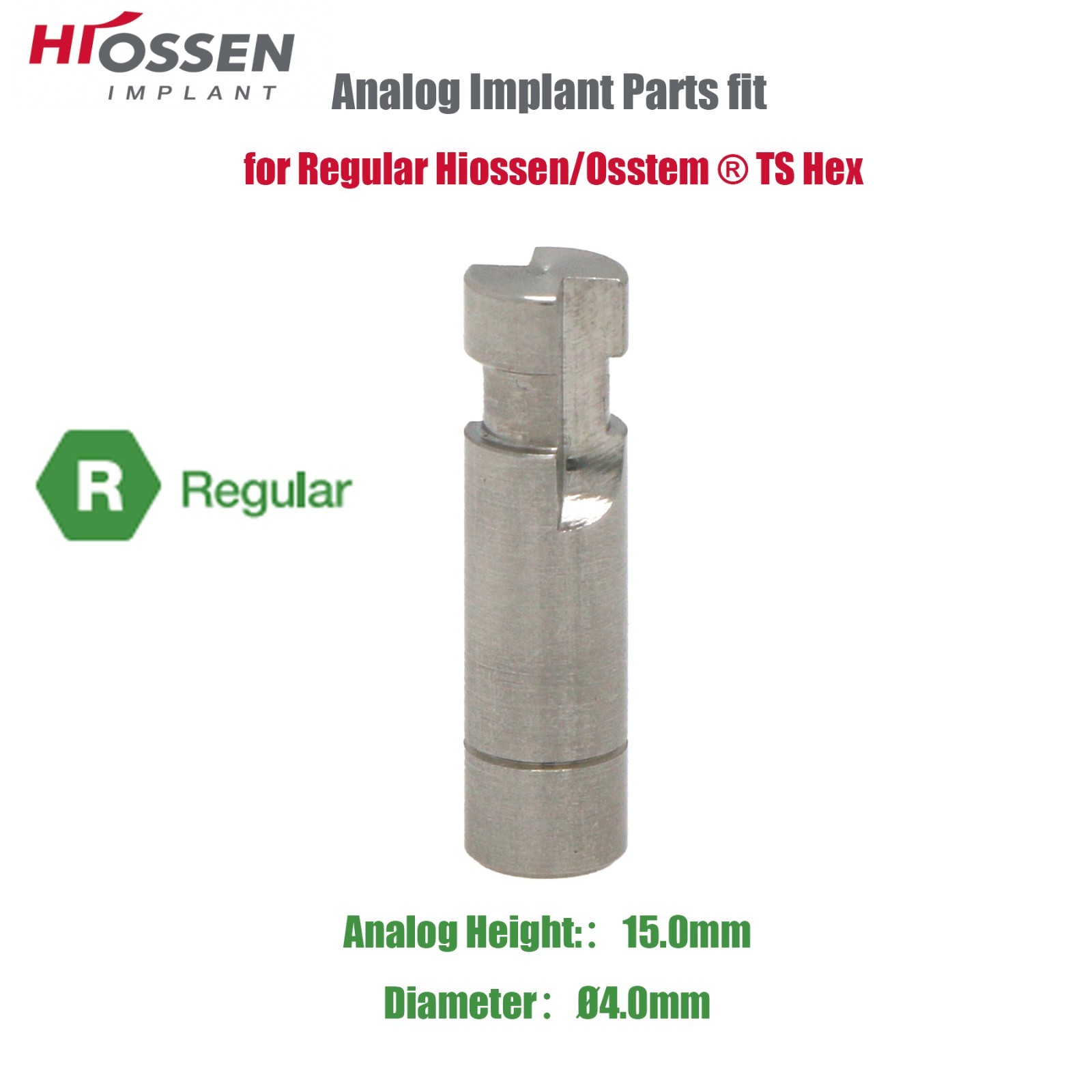 Hiossen Sinus Lift Abutment Titanium Gr5 – Multi-Model Compat Nobel/DIO/Dentis