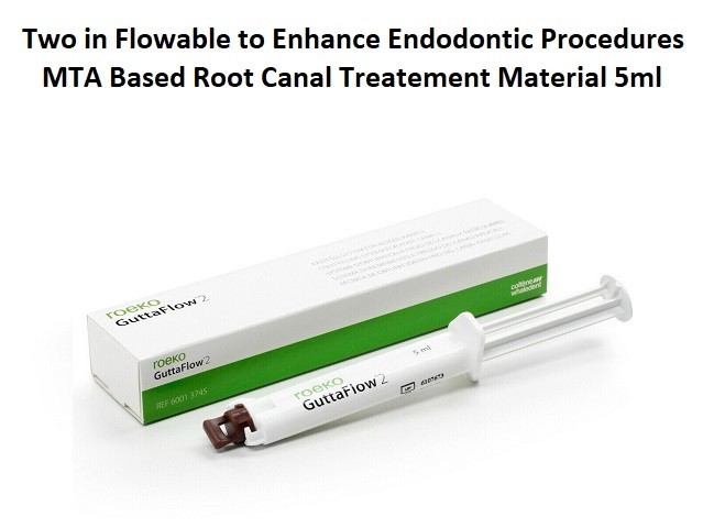 Coltene GUTTAFLOW 2 two in one Cold Flowable Dental Obturation System 5ml Syr