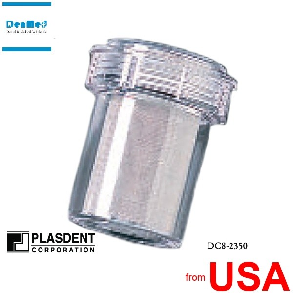 PLASDENT Disposable Canisters-#DC8-2350-8 Pcs/Box-( 3.5in W x 4in H 001-DC8-2350
