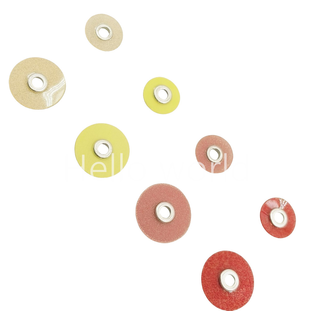 50 Pcs/Bag Dental Composite Finishing Polishing Discs 9.5/12.7mm Coarse/Mandrel