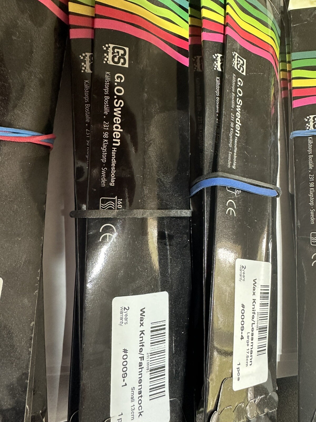Gritman Wax Knives G.O Sweden Small, Medium, Large sizes available