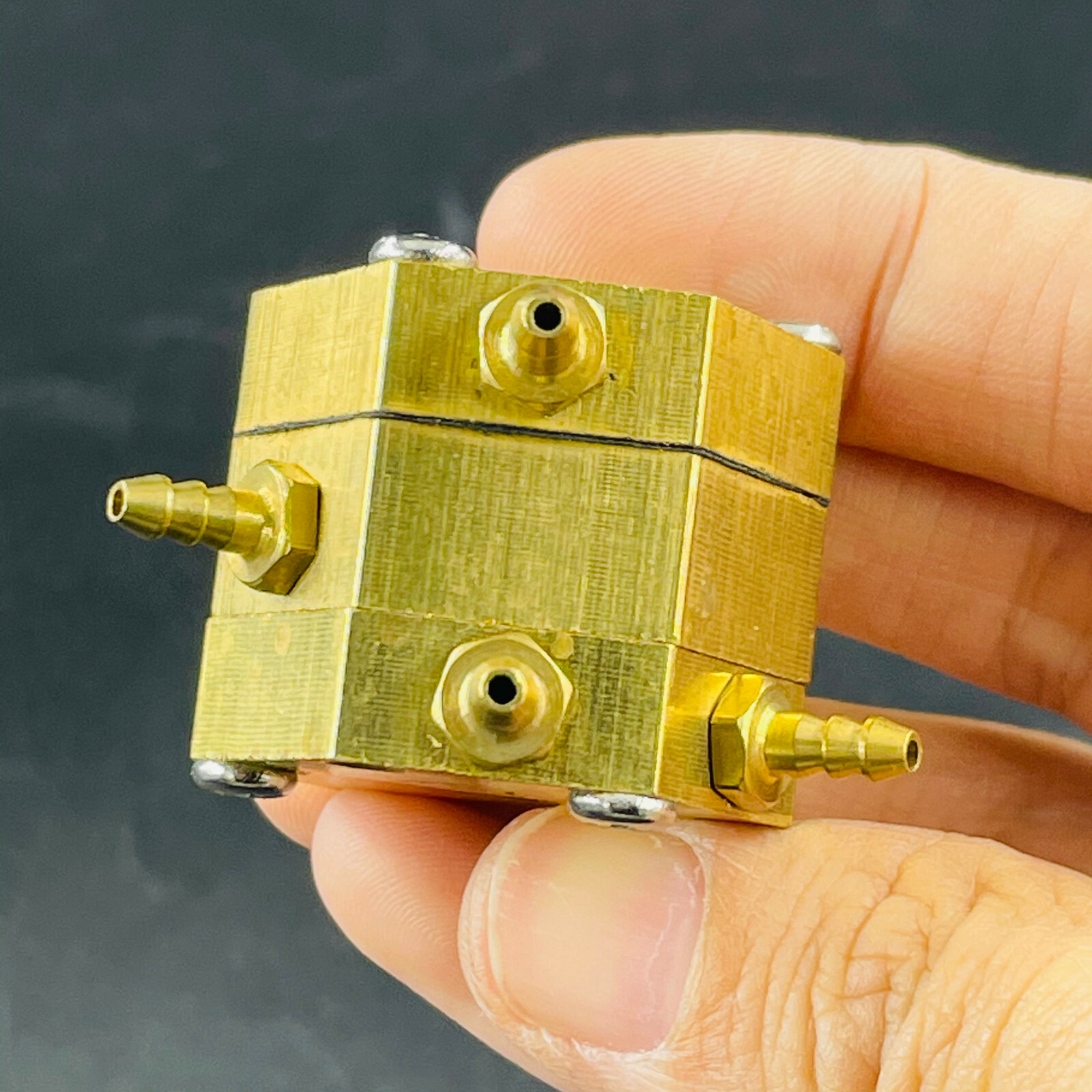 1pcs Dental Hexagonal Water Air Valve Control for Dental Chair Parts Accessories