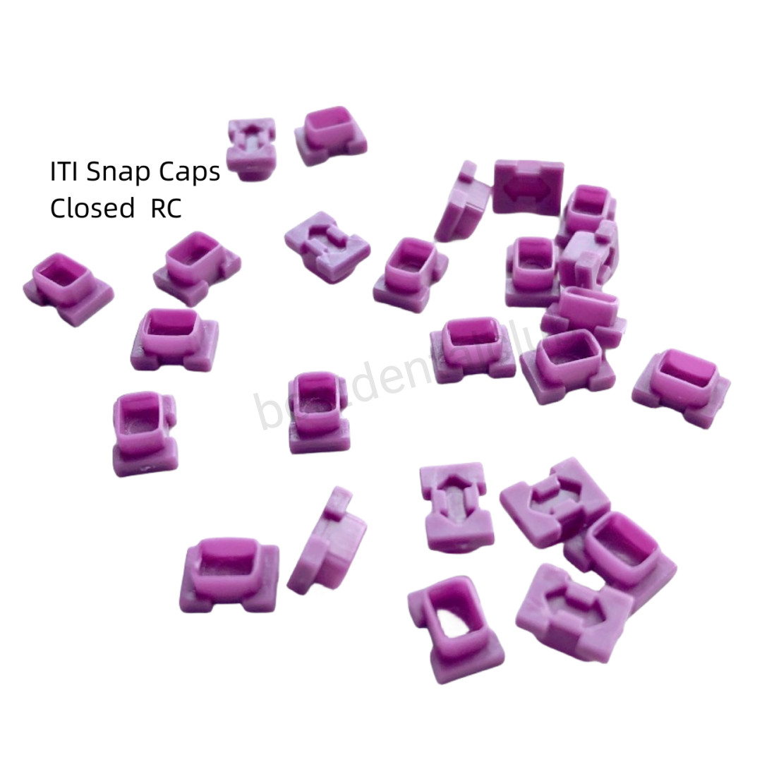 Dental ITI Caps Close Plastic Cap Closed Tray Impression Coping RC/NC