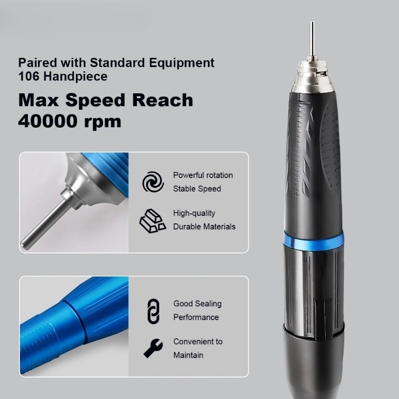 207 Dental Micromotor Lab Polishing Unit Electric Grinder fr Denture Fabrication