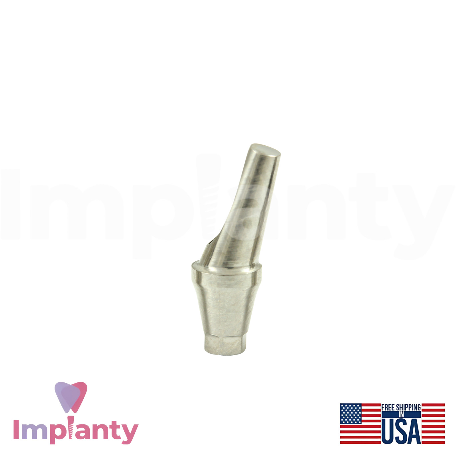 0sstemTS Compatible Regular Platform Angled Anatomic Dental Prosthetic 17°