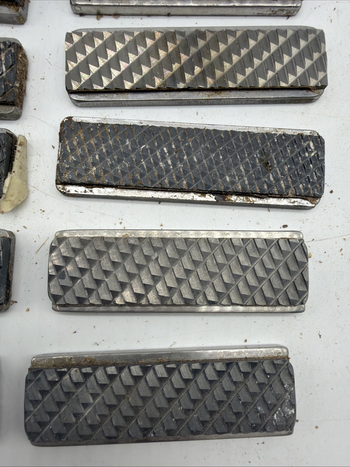 Bulk Lot of 13 Carbide Equine Dental Float Blades Mixed Brands Dull Rasps