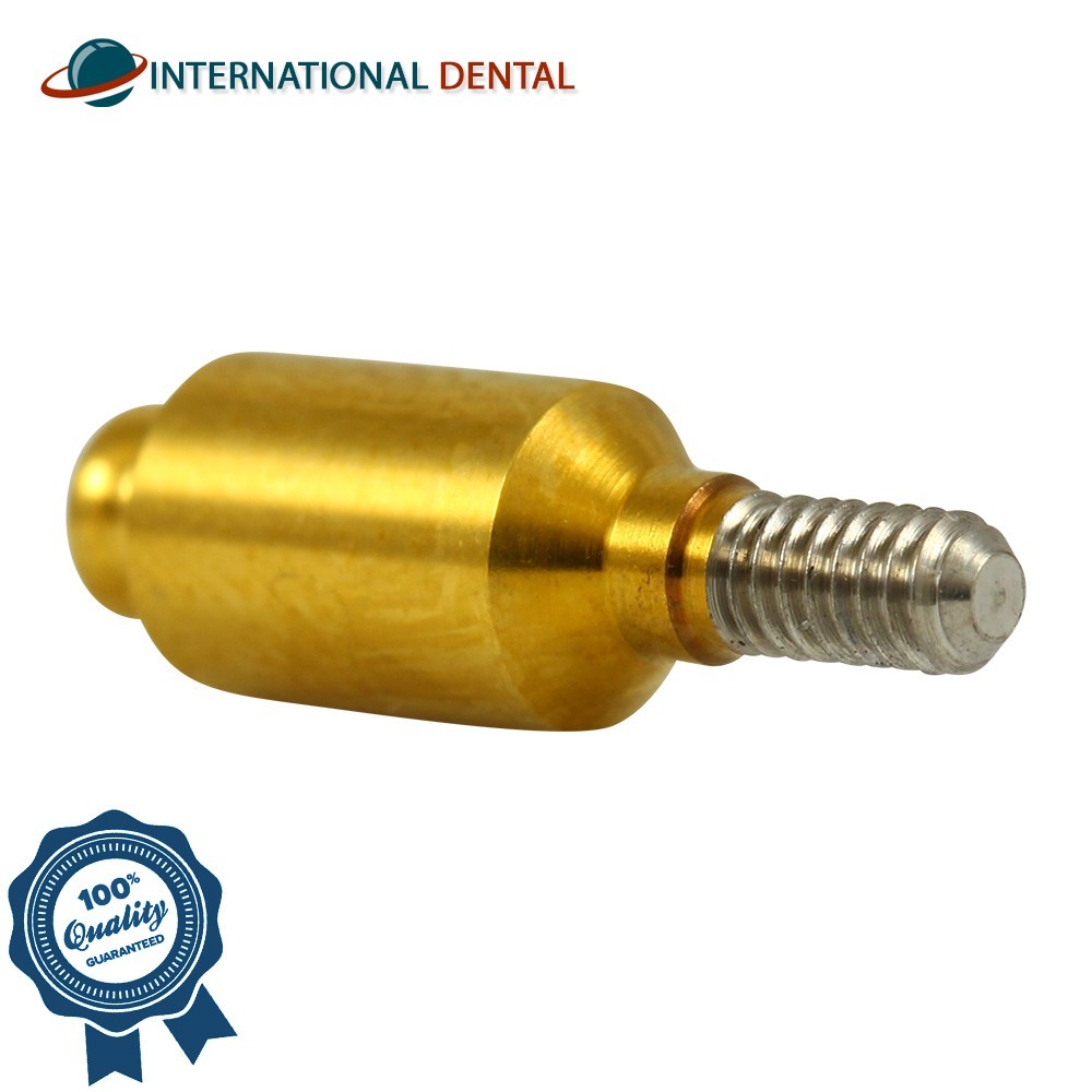 Dental Fixture Titanium Straight EKoator Attachment Standard Set Int Hex 2.42mm