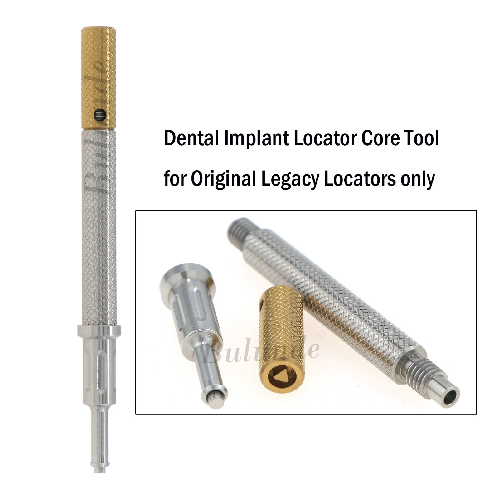 Dental Locator Abutment Male Cap Tool for ZIMMER Screw-Vent 3.5/Adin