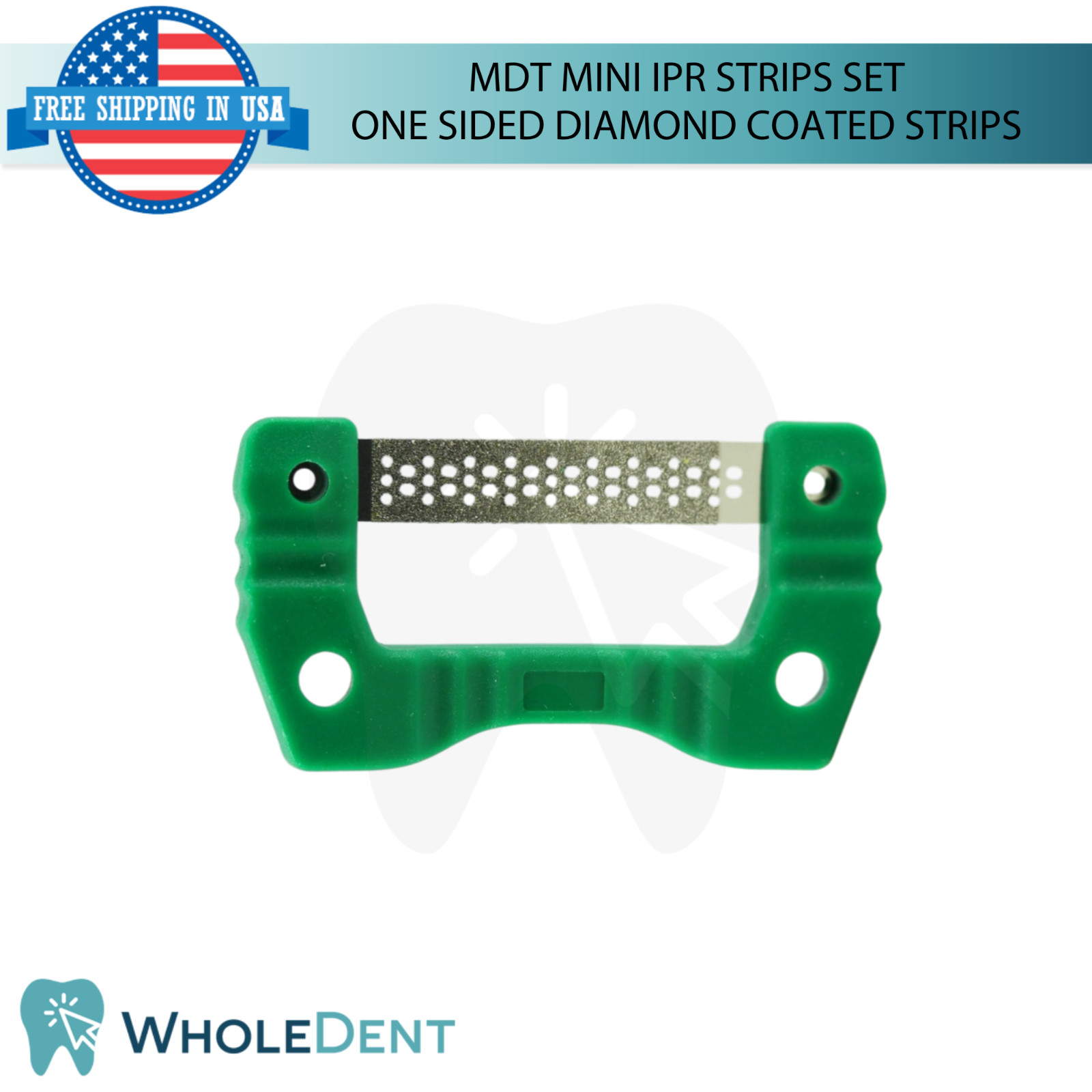 MDT One Sided Diamond Coated IPR Mini Strips Finishing and Polishing Tool