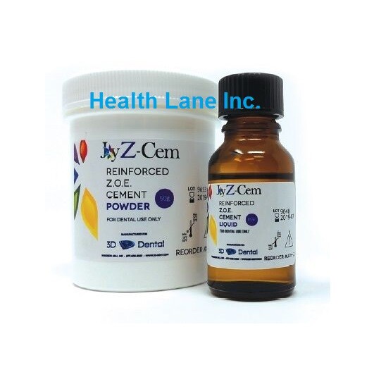 Joy-Z Reinforced ZOE Cement IRM Intermediate Restorative 50gm Powder 15mL Liquid
