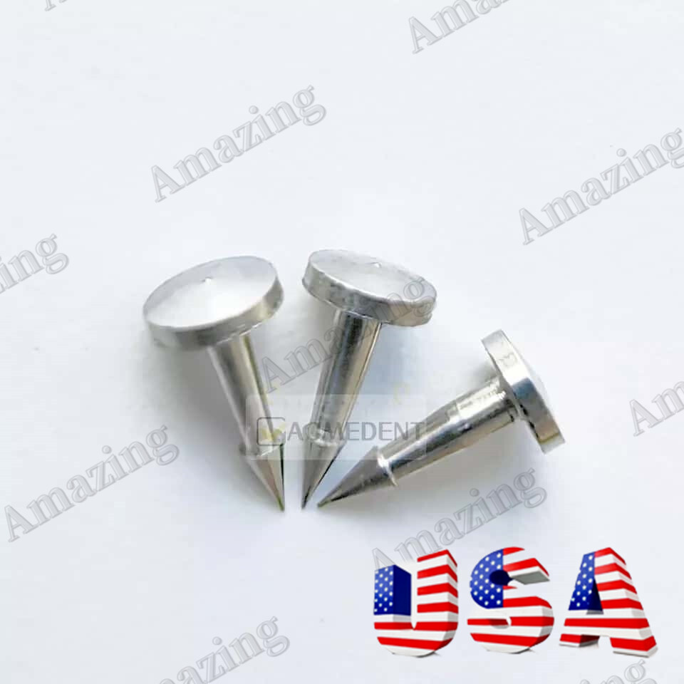 20Pcs Dental Gun Tack Pins Membrane TAC Fixation Titanium Pin GBR System Implant