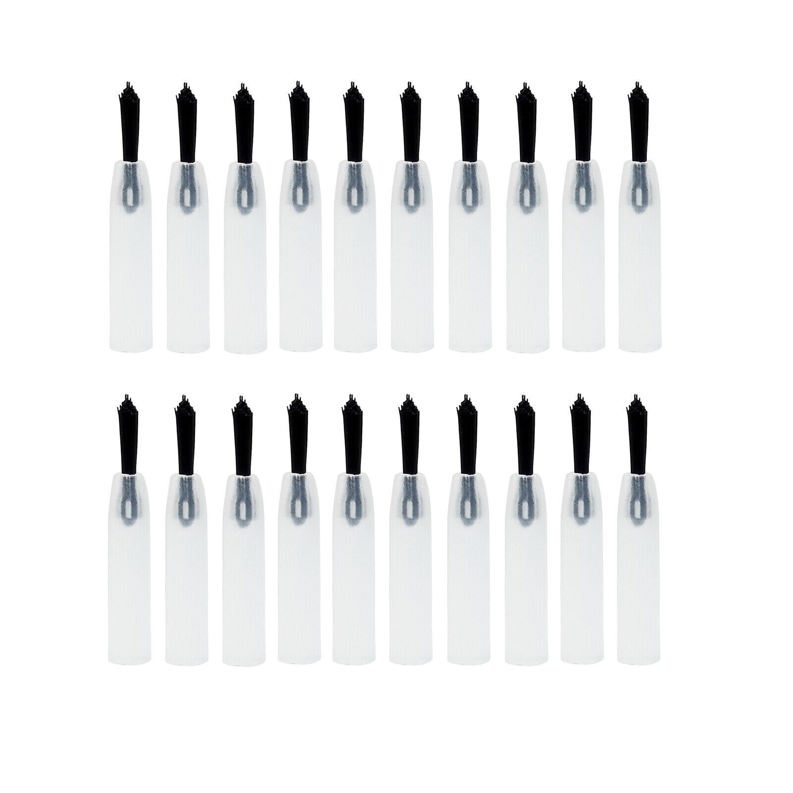 500 Pcs Dental Composite Micro Brush Applicator Tips + 5 Pcs Cleaning Handle Use