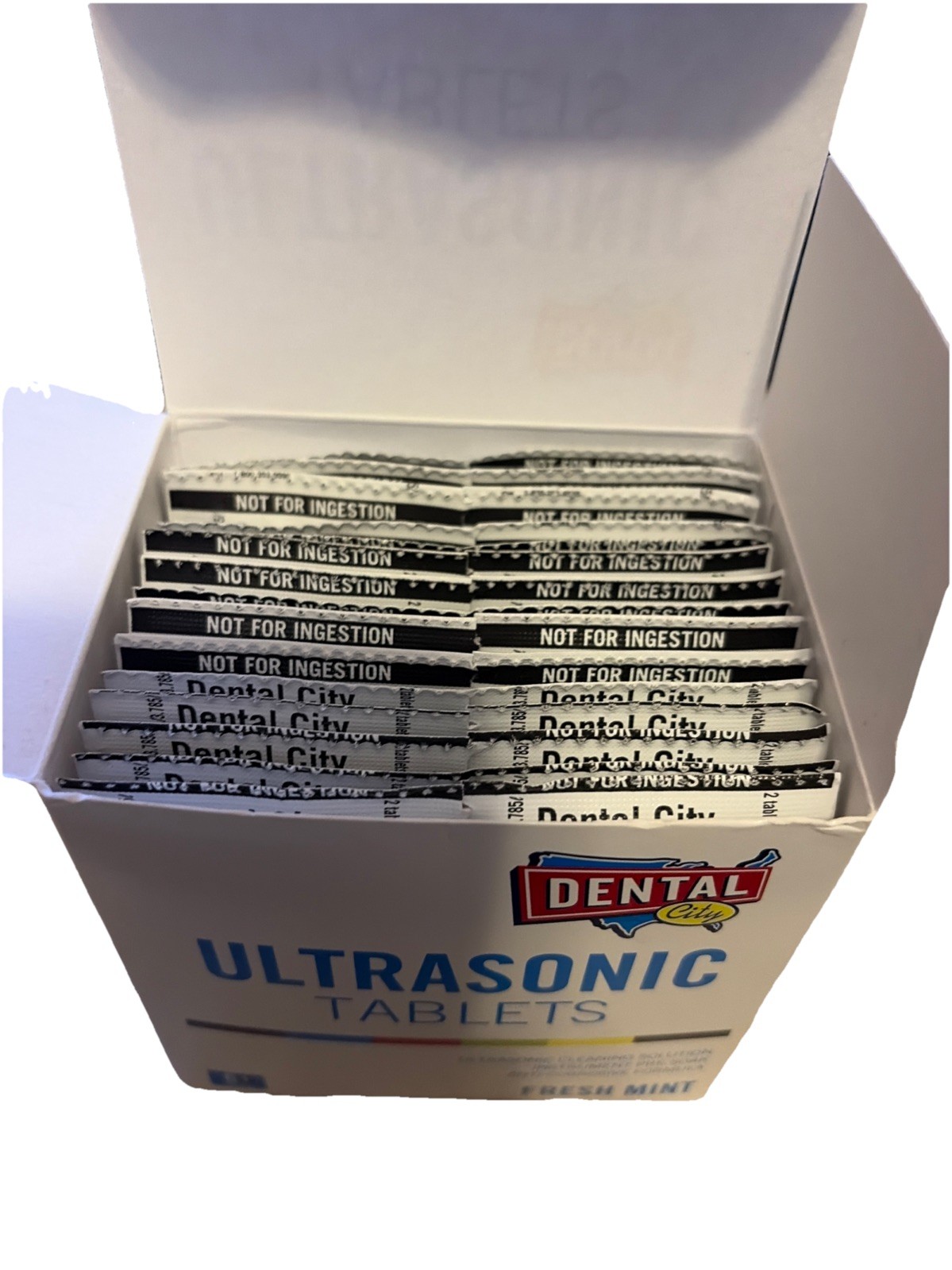 Ultrasonic Enzyme Cleaning Tablets Solutions Dental City 60 pcs/box Fresh Mint