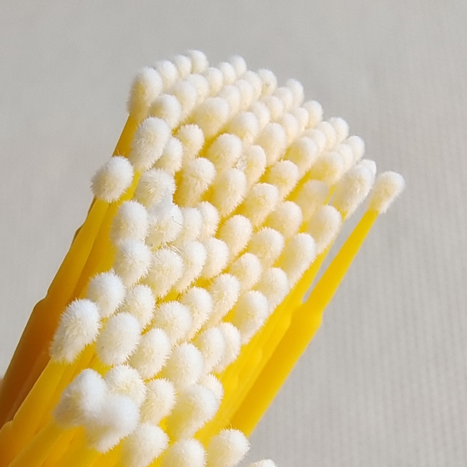 Dental Microbrush Applicators Tips Yellow 400 applicators Micro Brush Cleaning